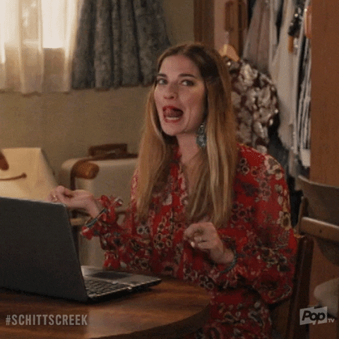 Happy Alexis Rose GIF by Schitt’s Creek