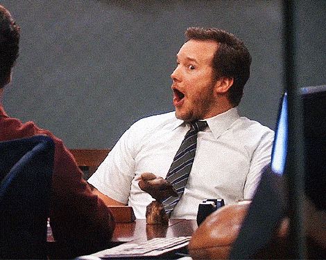 Parks And Recreation Wow GIF